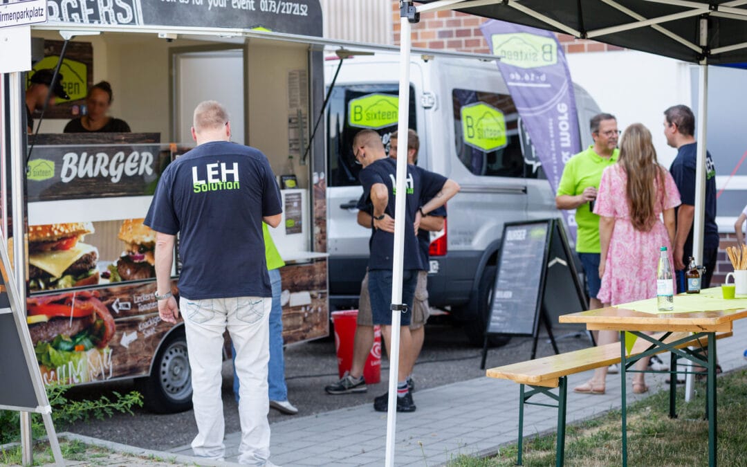 LEH-Solution Sommerfest an unserem neuen Standort